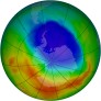 Antarctic Ozone 2012-10-09